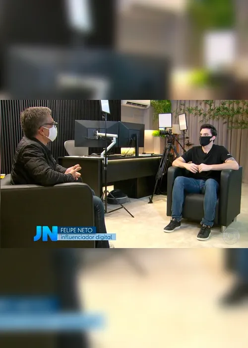 Imagem ilustrativa da imagem Xuxa sai em defesa de Felipe Neto e é criticada por Antonia Fontenelle