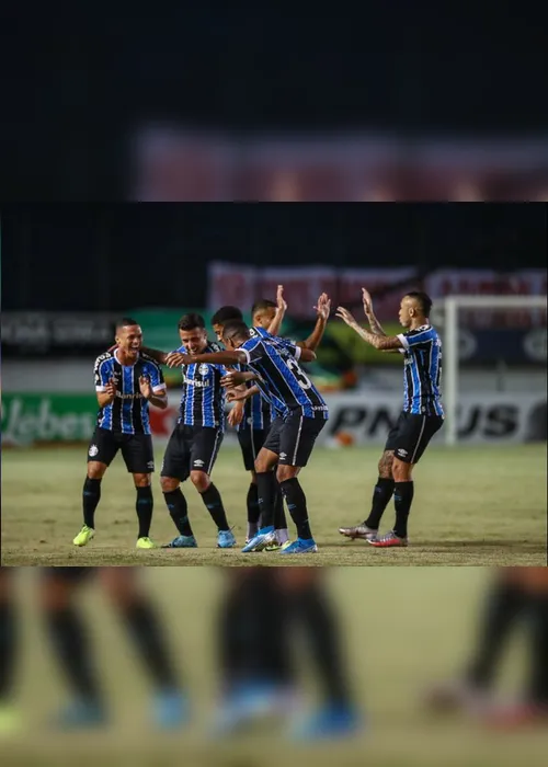Imagem ilustrativa da imagem Com homenagem de Renato Gaúcho a Maradona, Grêmio vence fora pela Libertadores