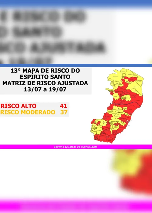Imagem ilustrativa da imagem Vinte cidades mudam de nível de risco para coronavírus