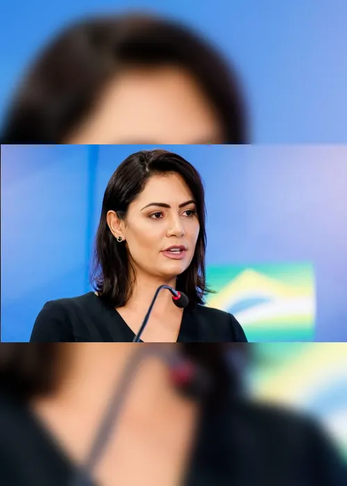 Imagem ilustrativa da imagem Michelle Bolsonaro anuncia que seu exame de Covid-19 deu negativo