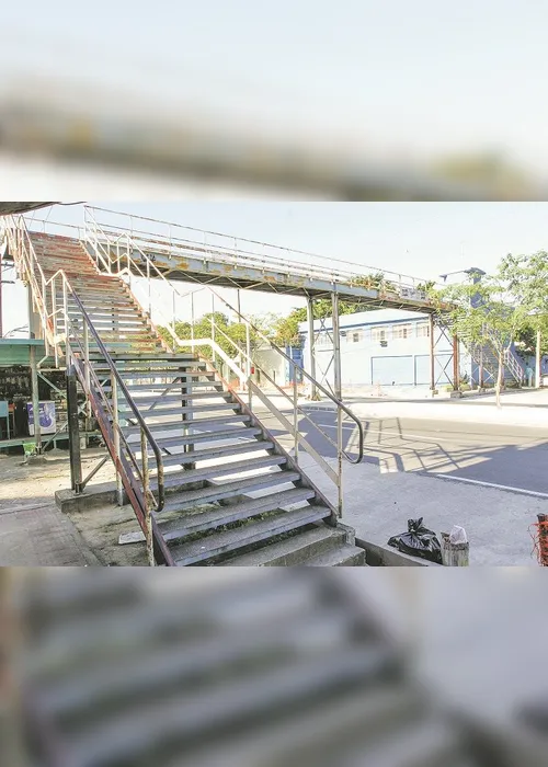 Imagem ilustrativa da imagem Avenida Vitória será interditada para retirada de passarela