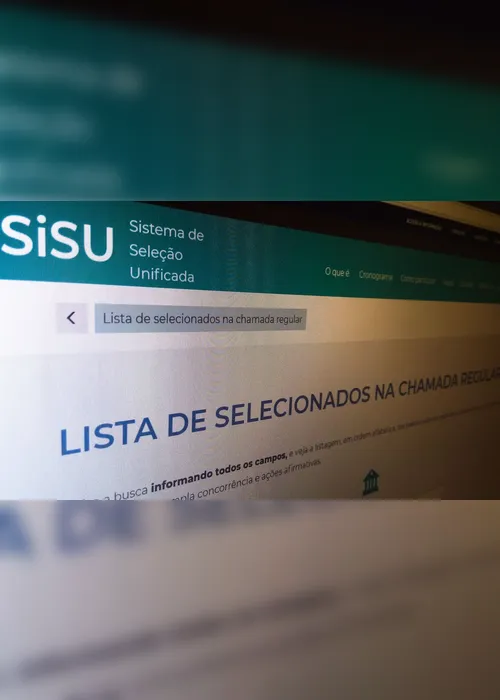 Imagem ilustrativa da imagem Prazo para matrícula no Sisu termina segunda-feira
