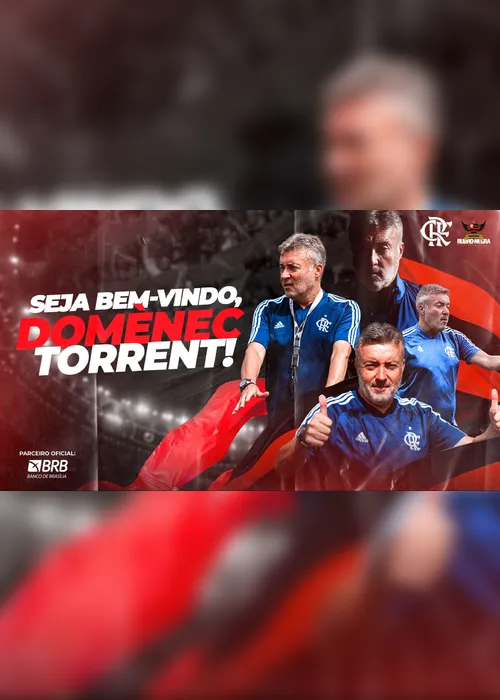 Imagem ilustrativa da imagem Agora é oficial: Flamengo anuncia Domènec Torrent