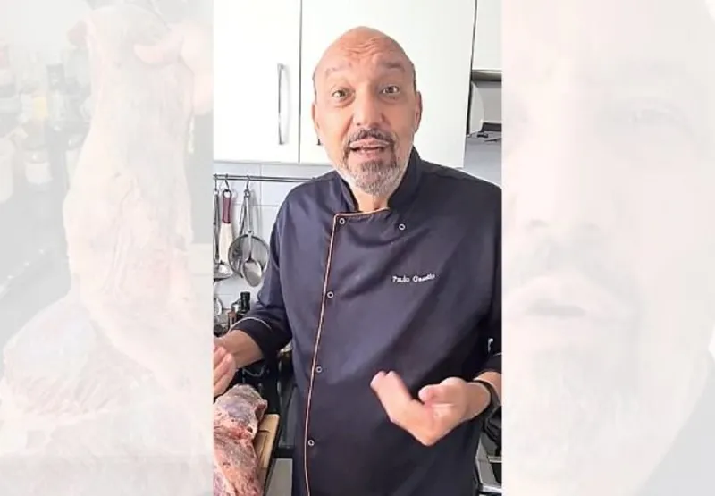 O chef de cozinha e professor de gastronomia Paulo Gaudio fez uma denúncia em sua rede social após adquirir um peça de carne no supermercado Carone, em Vitória