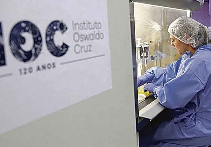Laboratório da Fiocruz: paciente teria contraído vírus ao limpar um porco