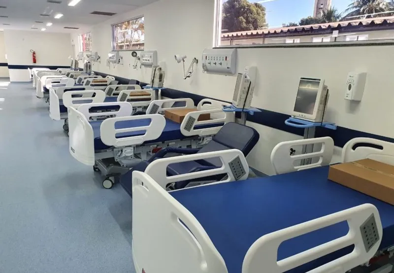 Hospital Dório Silva recebeu 15 leitos para tratamento de pacientes com Covid-19