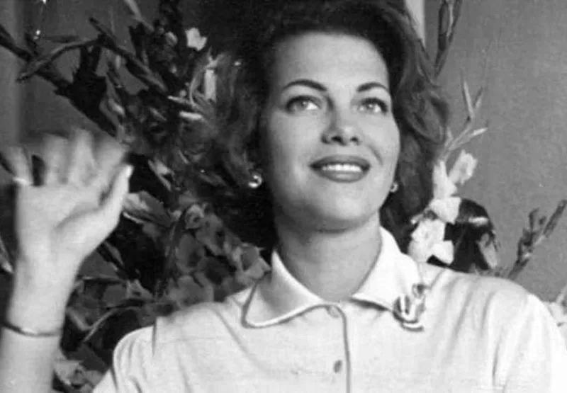 A ex-modelo Martha Rocha foi eleita Miss Brasil em 1954.