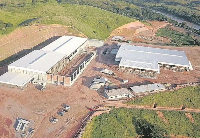 Parque industrial da Cooperativa de Laticínios Selita: 60% das obras concluídas na BR-101, em Cachoeiro