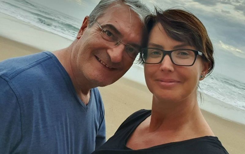 O empresário Rogério Gherbali e Alessandra Scatena (Foto: Reprodução/Instagram)