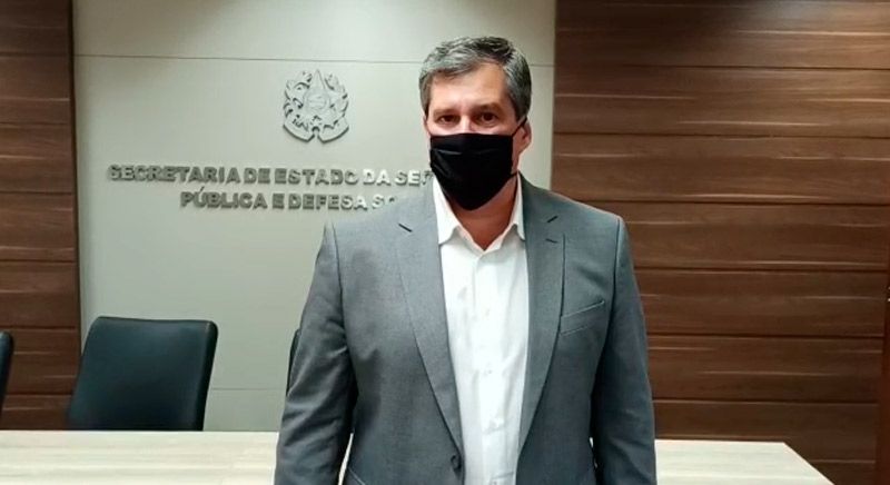 Alexandre Ramalho, Secretário de Estado de Segurança Pública (Foto: Divulgação / SESP)