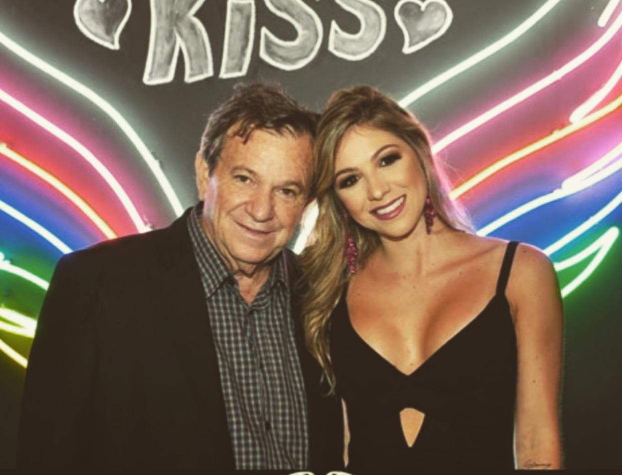Antônio Estevam Dal'Col e a filha Júlia Dal'Col (Foto: Acervo pessoal)