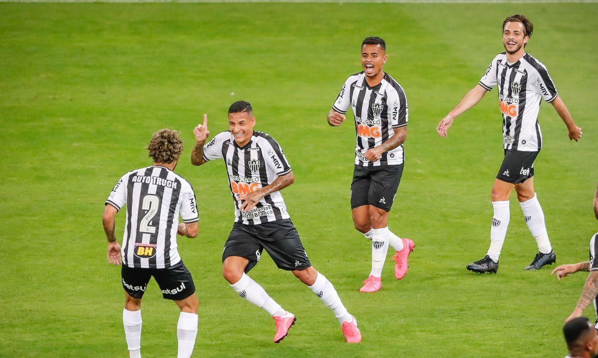 O Atlético-MG goleou o Patrocinense (Foto: Bruno Cantini/ Agência Galo/ Atlético-MG)