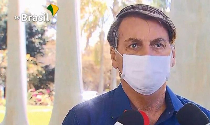 Jair Bolsonaro: "Não adianta começar a fechar tudo de novo" (Foto: Reprodução / TV Brasil)