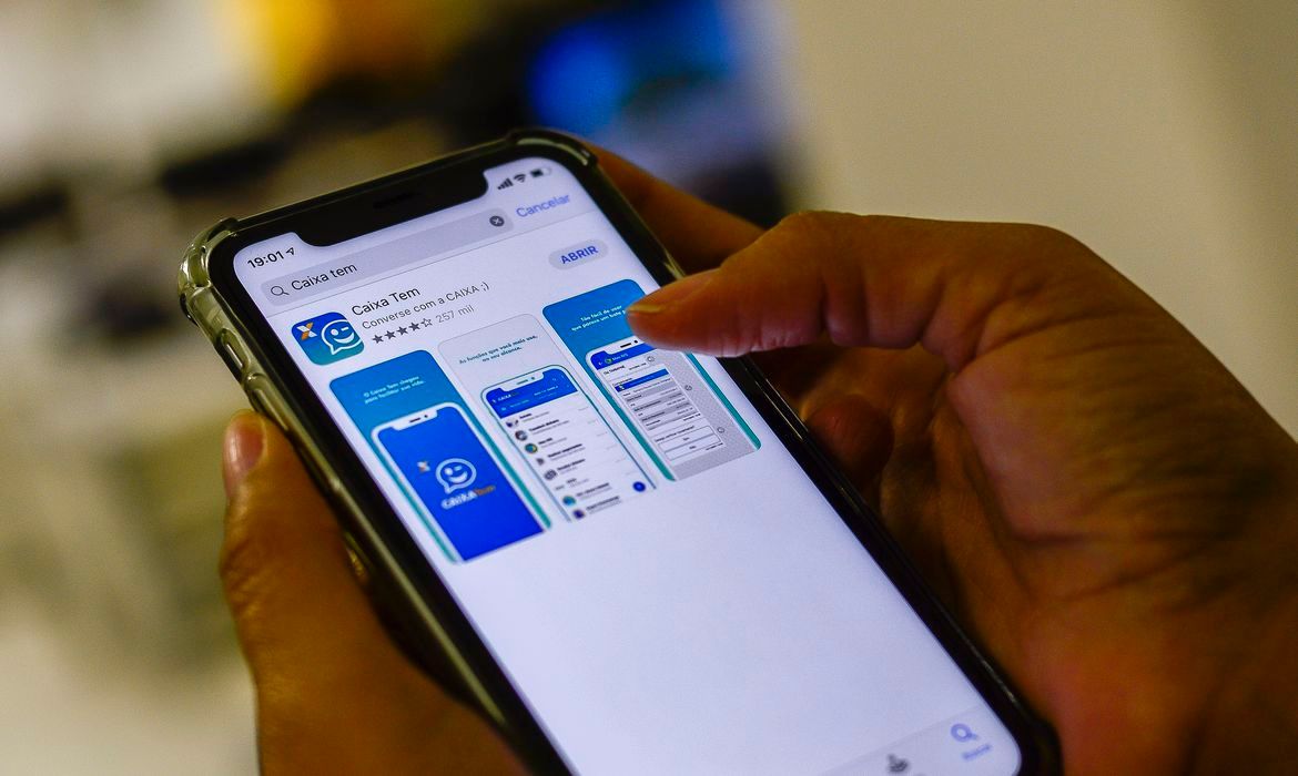 Aplicativo Caixa Tem (Foto: Marcello Casal Jr / Agência Brasil)
