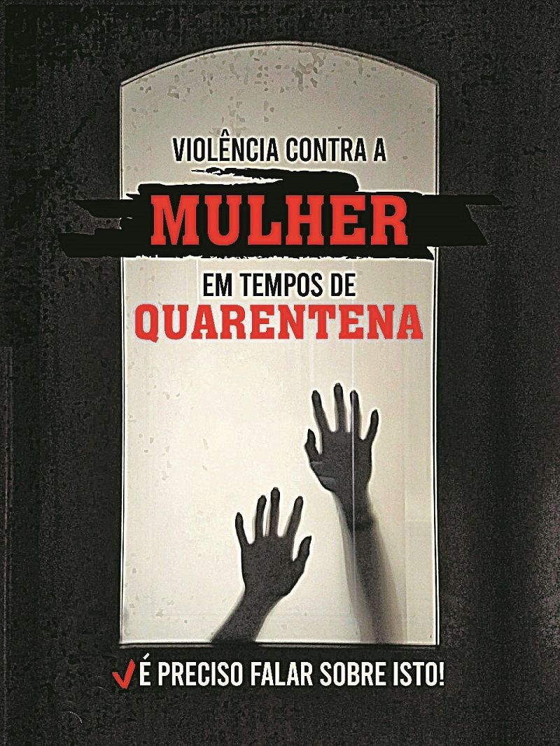 Cartilha “Violência contra a mulher em tempos de quarentena” (Foto: Divulgação)