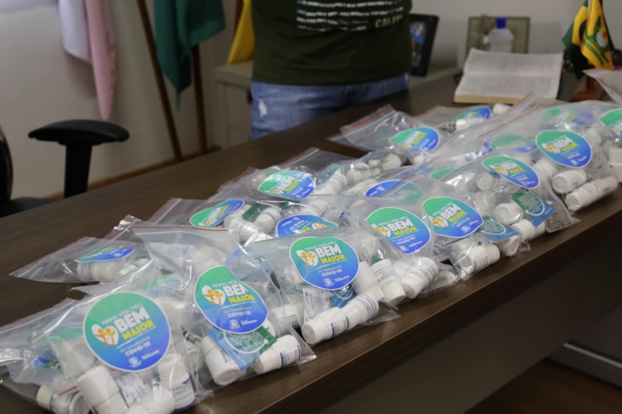 Moradores de Itapemirim diagnosticados com coronavírus começam a receber kit de medicamentos (Foto: Divulgação/ Prefeitura de Itapemirim)