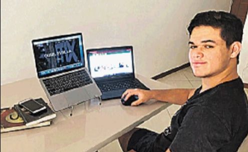 Hebert Raphalsky avalia que os cursos de formação ajudam na preparação para o mercado de trabalho (Foto: Acervo pessoal)