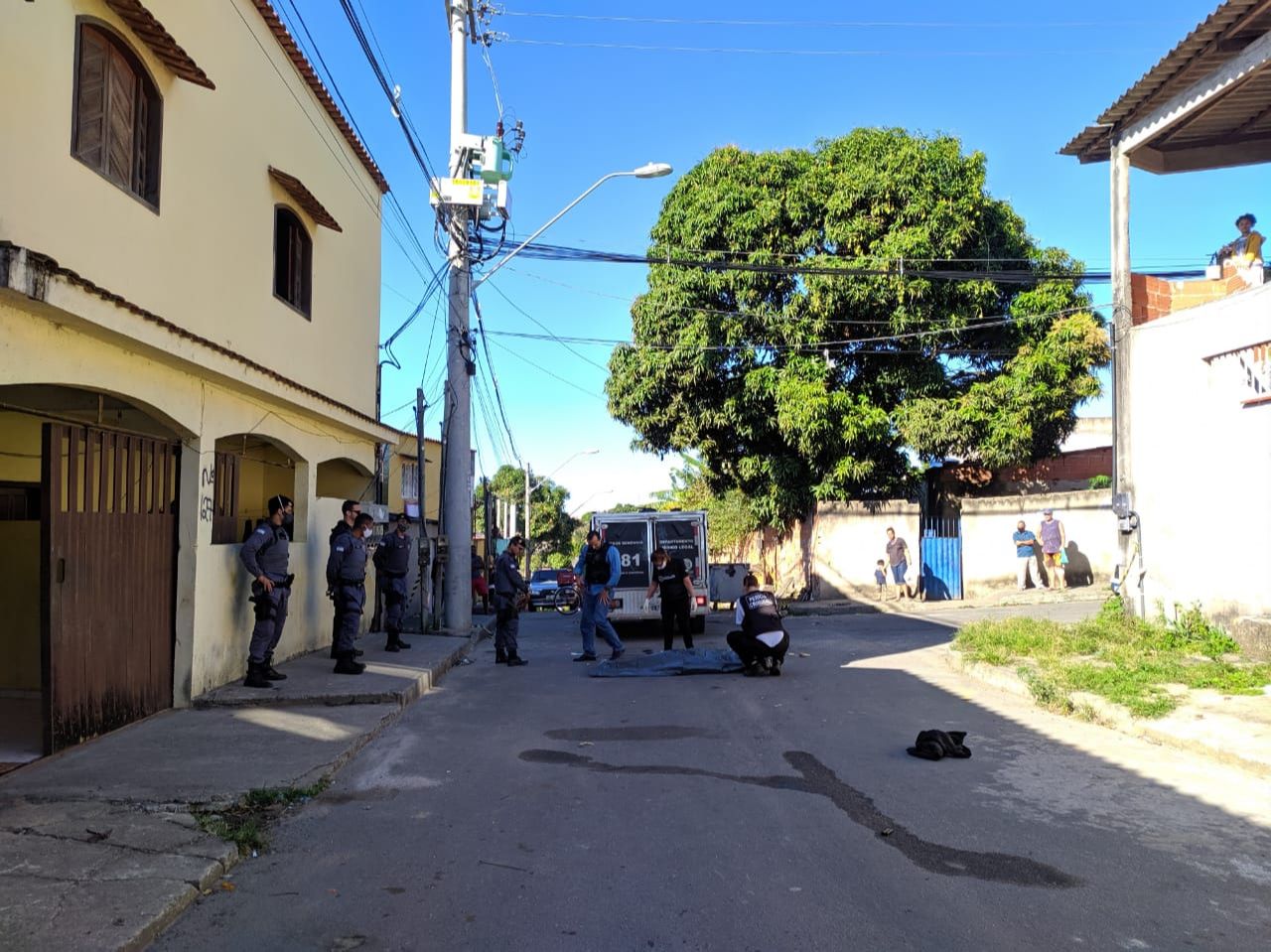 Crime aconteceu no bairro Vila Nova de Colares (Foto: Júlia Afonso)