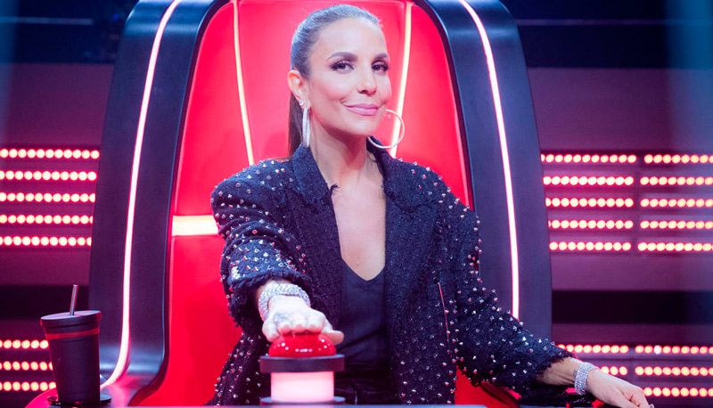 Ivete Sangalo como jurada no "The Voice Brasil" (Foto: Divulgação / TV Globo)