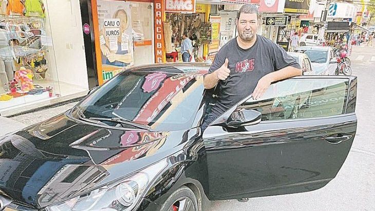 Wanderson trabalhou por 3 anos no Uber e foi excluído no Carnaval, por cancelar corridas até locais perigosos (Foto: Acervo pessoal)