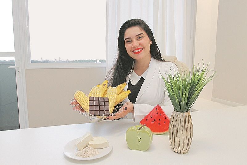 Lysa Daros diz que alguns alimentos são capazes de produzir substâncias responsáveis pela sensação de prazer. (Foto: Fábio Nunes/AT)