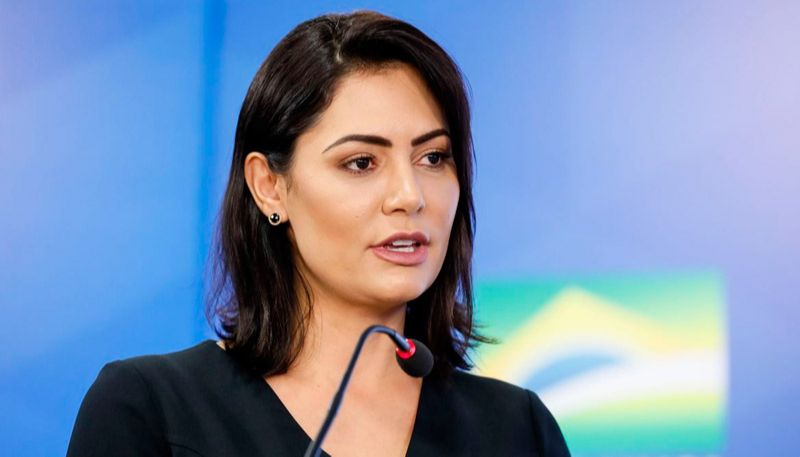 Primeira-dama Michelle Bolsonaro (Foto: Isac Nóbrega/PR)