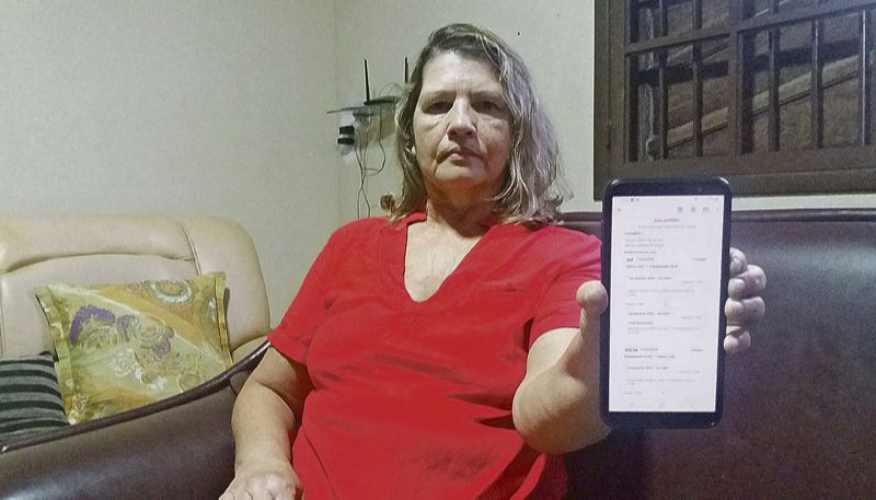 Moradora de Vitória, a aposentada Neuza Gomes, de 60 anos (Foto: Divulgação)