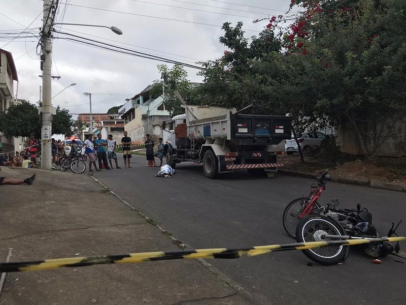 O acidente aconteceu no final da manhã desta sexta-feira (24) (Foto: Divulgação)