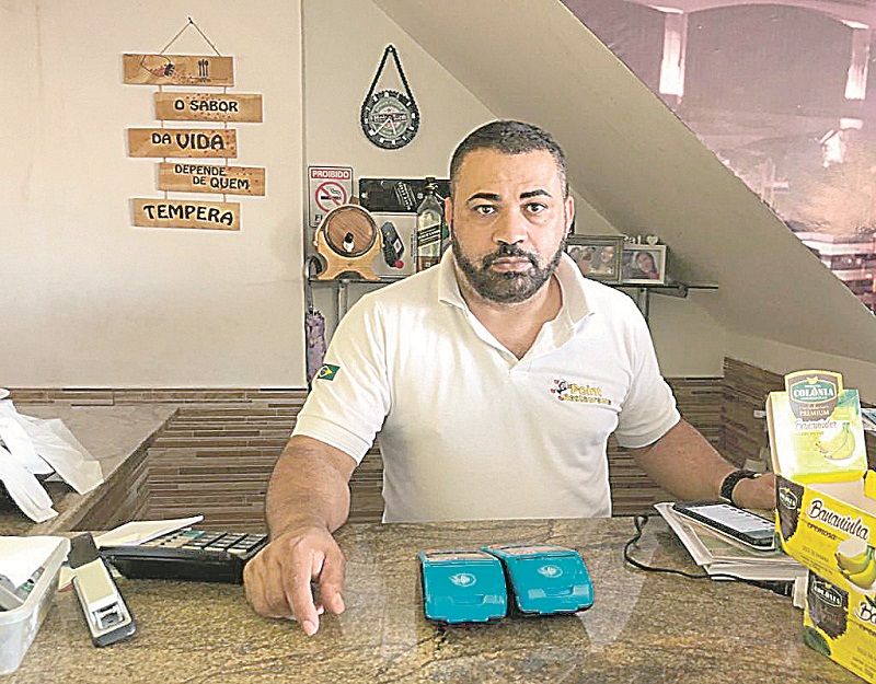 O empresário Edine Andrade de Almeida é dono de um restaurante na Serra (Foto: Acervo pessoal)