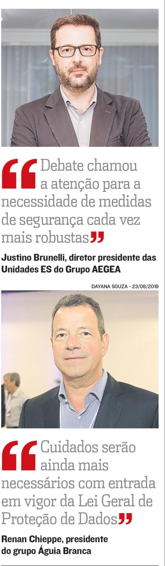 Opiniões (Foto: Reprodução jornal A Tribuna)