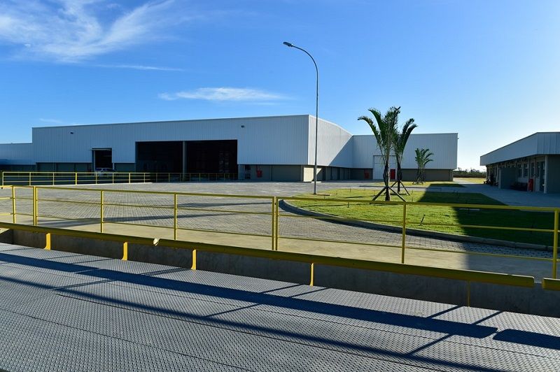 Oxford Porcelanas: fábrica em São Mateus (Foto: Divulgação)