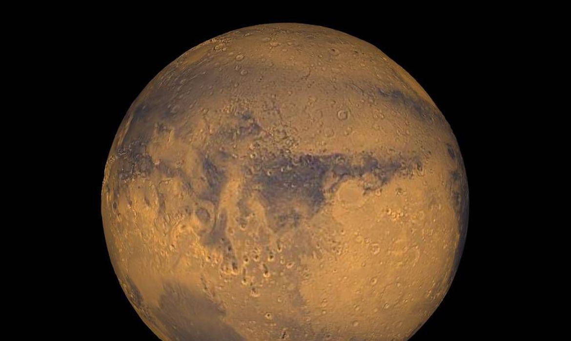 Marte, onde apenas missões dos Estados Unidos já conseguiram aterrissar (Foto: Greg Shirah/ Nasa)