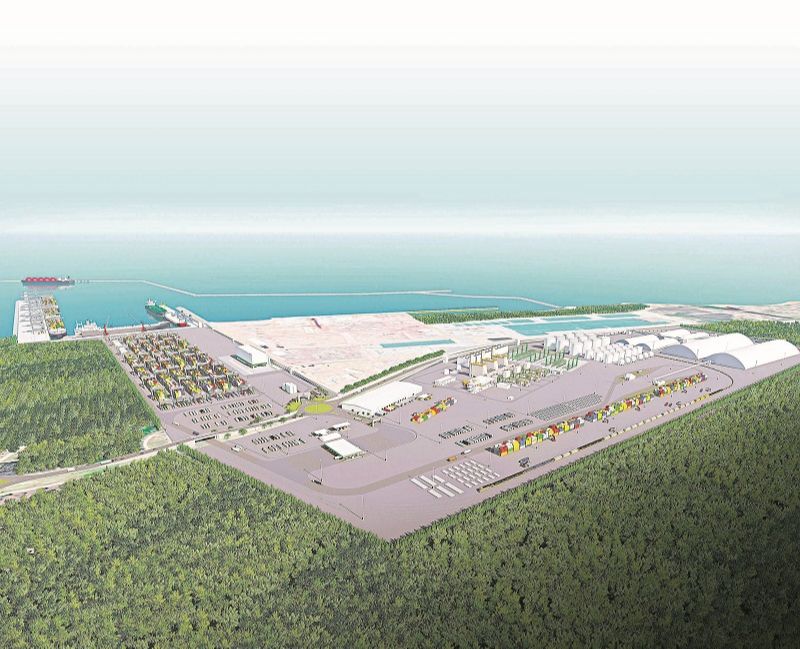 Projeção do Porto da Imetame: empresa vai divulgar nos próximos meses como serão os critérios para contratação (Foto: Imetame )
