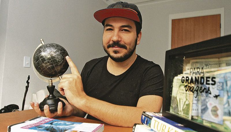 Publicitário Lucas Bragança, de 32 anos (Foto: Kadidja Fernandes / AT)