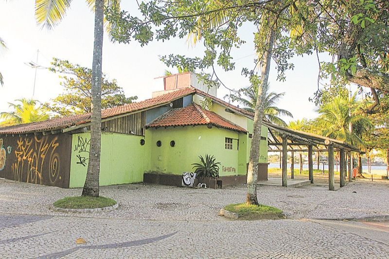 Quiosque na Curva da Jurema, em Vitória, será a base administrativa de cerca de 60 militares da 3ª Companhia (Foto: Kadidja Fernandes/ AT)