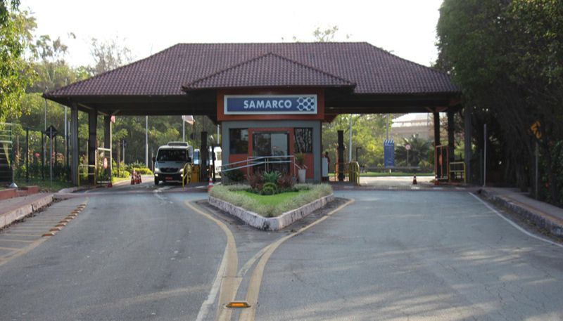 Sede da Samarco em Anchieta (Foto: Vinícius Rangel / Arquivo A Tribuna)