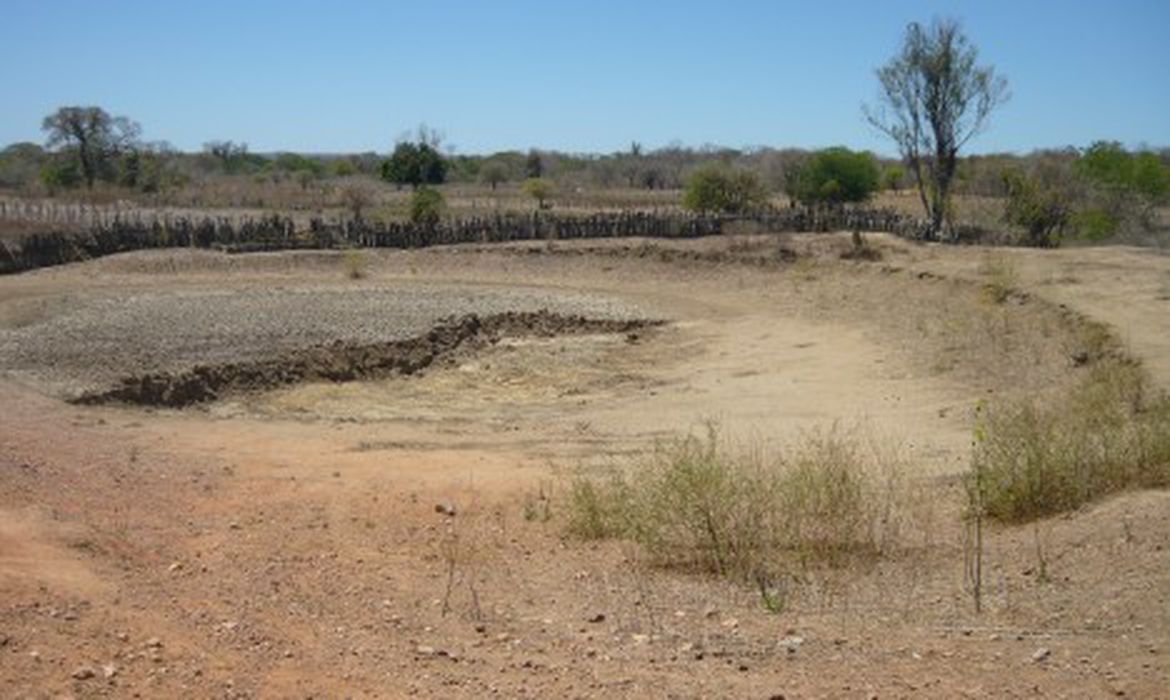 Estiagem no Nordeste (Foto: Divulgação/ Defesa Civil da Bahia)