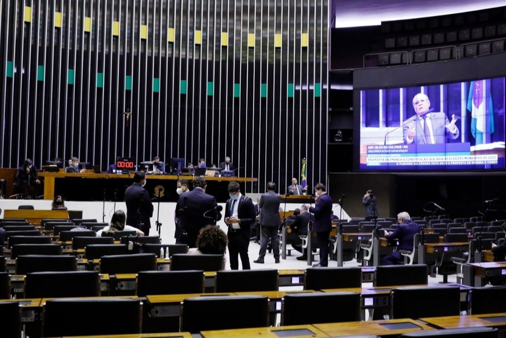 Plenário da Câmara durante a sessão desta quarta (1º). (Foto: Maryanna Oliveira/Câmara dos Deputados)