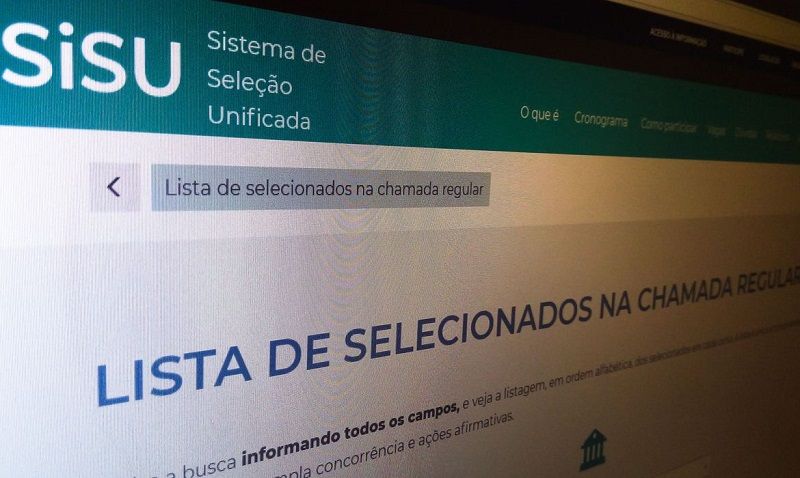 Site do Sisu (Foto: Agência Brasil)