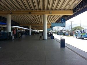Terminal de Laranjeiras, na Serra (Foto: Reprodução)