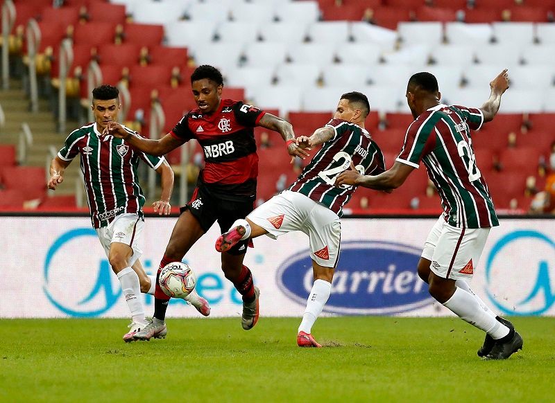 Vitinho marcou o gol da vitória (Foto: Úrsula Nery/FERJ)