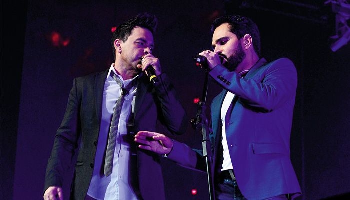 Zezé Di Camargo e Luciano (Foto: Agnews)