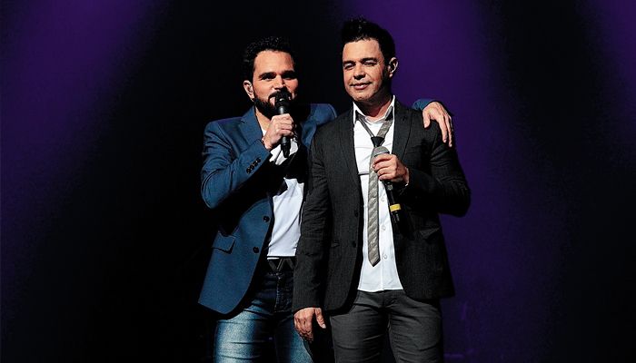 Zezé e Luciano prometem “muita moda apaixonada” (Foto: Agnews)