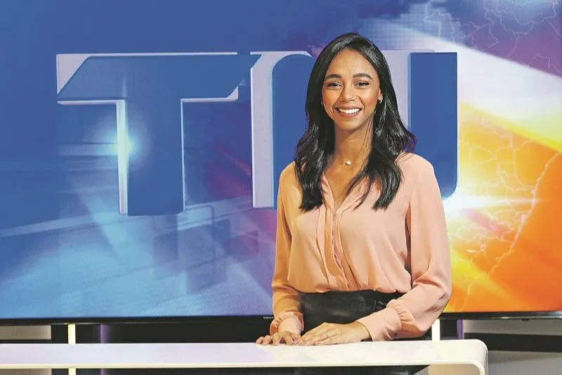 Imagem ilustrativa da imagem Nova apresentadora no “Tribuna Notícias - 1ª Edição”
