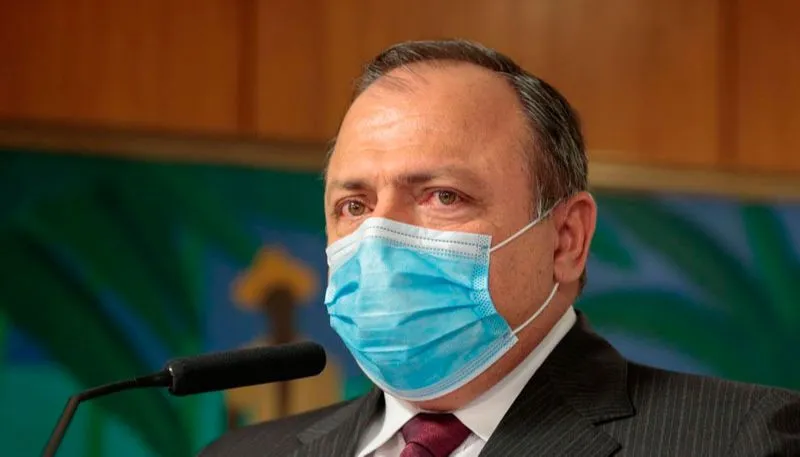 Imagem ilustrativa da imagem Ministro da Saúde tem resultado negativo para Covid, mas segue monitorado em casa, diz pasta