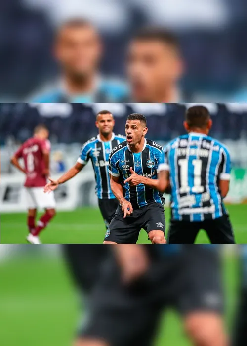 Imagem ilustrativa da imagem Libertadores: Grêmio empata no último minuto e garante 1ª posição