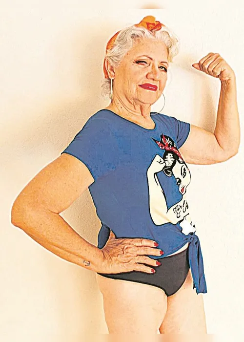 Imagem ilustrativa da imagem Vovó de 72 anos faz sucesso na internet e conquista 160 mil "seguinetos"