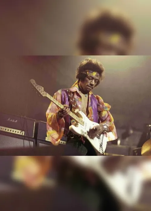 Imagem ilustrativa da imagem Guitarra Japanese Sunburst de Jimmy Hendrix é leiloada por mais de R$ 1 milhão