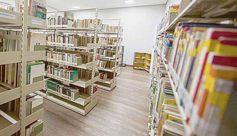 Biblioteca: medidas de segurança para devolução e empréstimo de livros (Foto: Arquivo / AT)