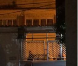 Moradores registraram confusão (Foto: Enviada por WhatsApp)